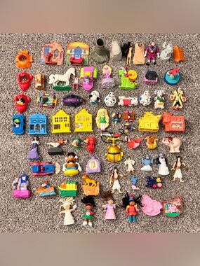 Vintage McDonald’s Happy Meal Toys Burger King 1990s Figures Collectors 67 Items